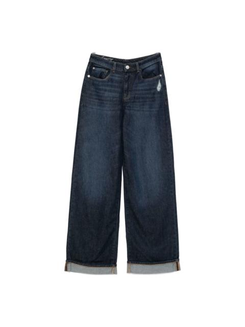 EMPORIO ARMANI Wide-leg Denim Jeans