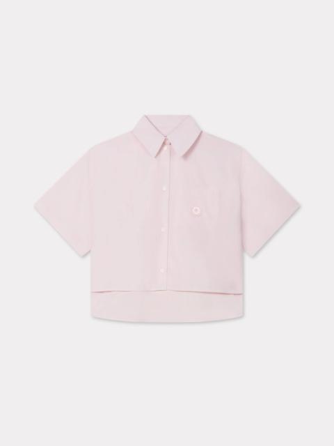 KENZO 'Boke Flower 2.0' short dropped shoulders shirt in cotton poplin