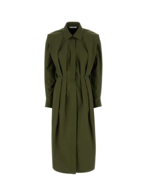 Givenchy Givenchy Women Khaki Poplin Shirt Dress