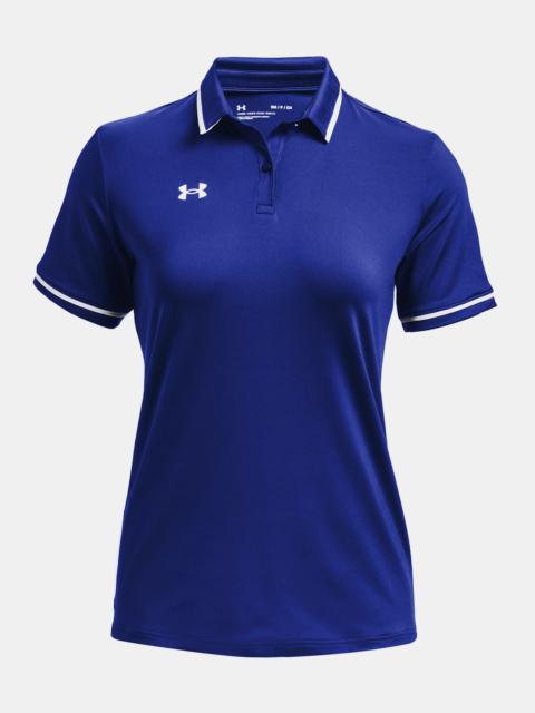 Under Armour Women's UA Team Tipped Polo