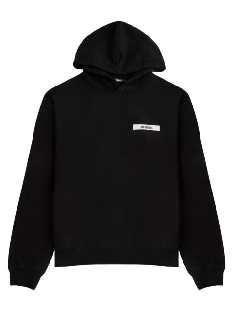 Le Hoodie Gros Grain cotton sweatshirt