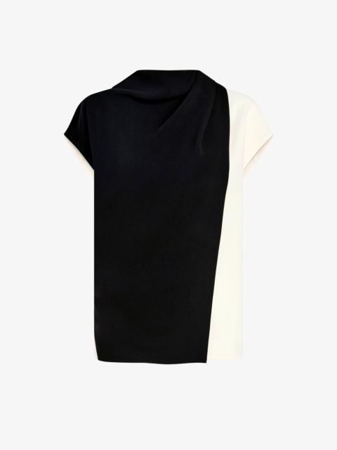 Proenza Schouler Elsa Top in Matte Double Crepe