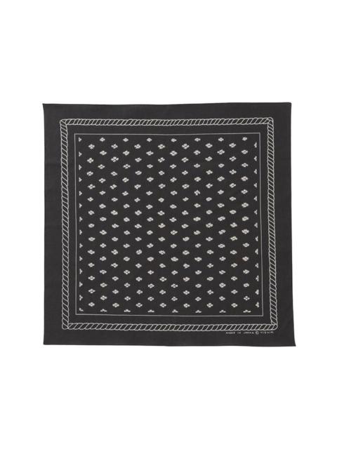 visvim BANDANA (C/SI CHAMBRAY) BLACK