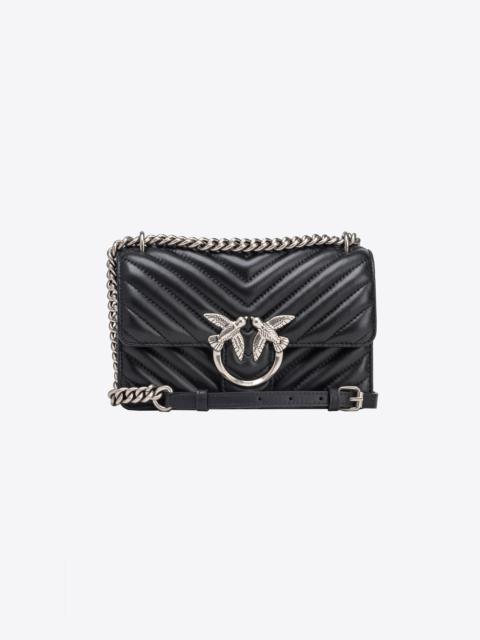 PINKO MINI LOVE BAG ONE CHEVRON