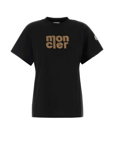 Moncler Moncler Women Black Cotton T-Shirt