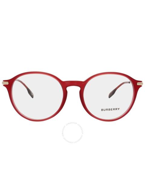 Burberry Burberry Alisson Demo Phantos Ladies Eyeglasses BE2365 4022 51
