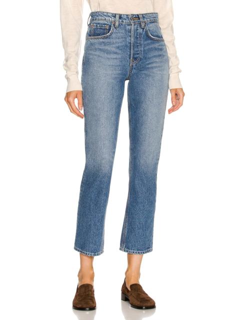 GRLFRND Karolina High Rise Straight Crop