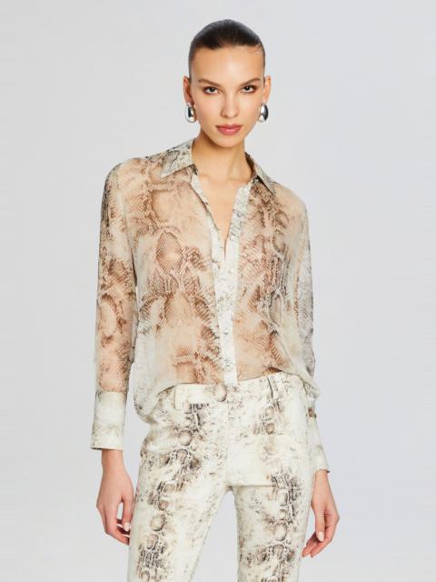 RETROFÊTE MILENA SILK BLOUSE