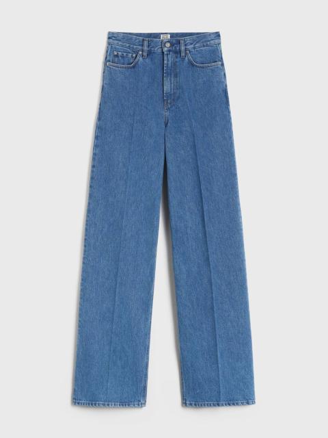 TOTEME Wide Leg Denim