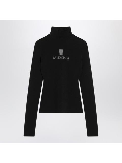 Balenciaga Black Nano BB turtleneck