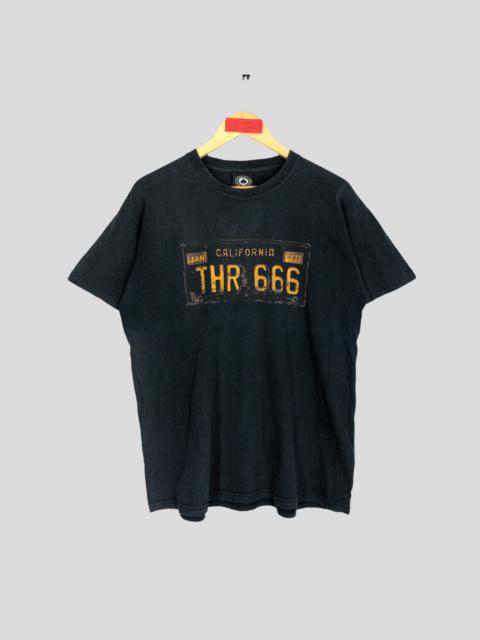 Other Designers Vintage - Y2K Thrasher THR 666 Metal Style T Shirt Size L