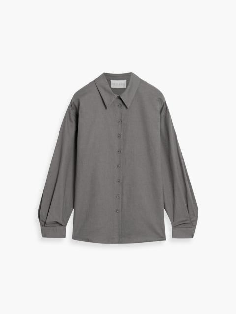 Other Designers Cotton and linen-blend shirt