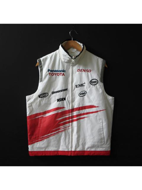 Other Designers Vintage - PANASONIC TOYOTA RACING F1 Racing Team Zipper Vest
