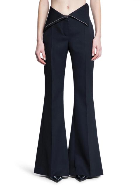 Alexander McQueen Fold-Over-Waist-Tailored-Trousers