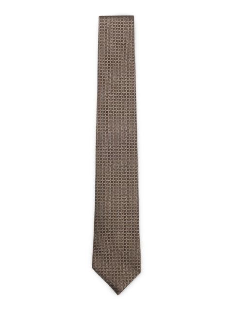 BOSS ITALIAN-MADE TIE IN SILK JACQUARD
