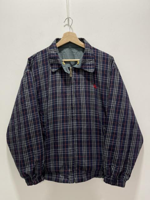 Other Designers Vintage - BURBERRY NOVA CHECK RIVERSIBLE HARRINGTON JACKET