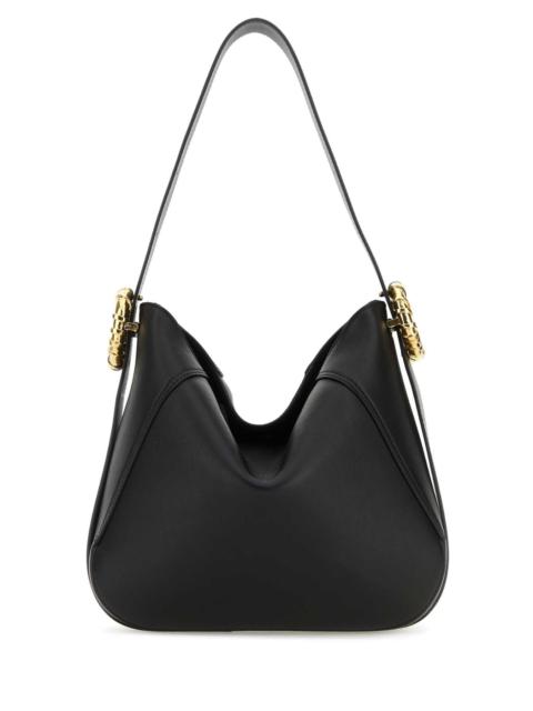 Lanvin Lanvin Women Black Leather Melodie Shoulder Bag