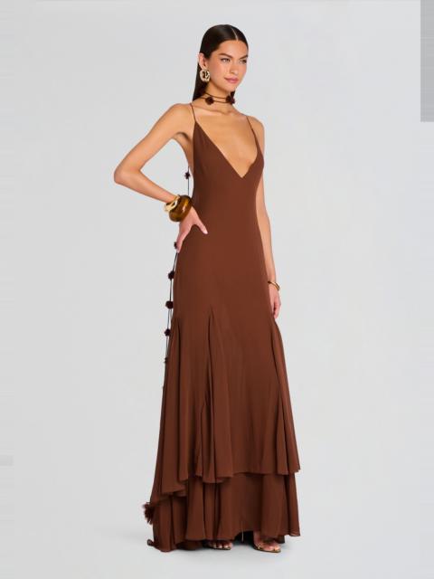RETROFÊTE DEENA CHIFFON DRESS