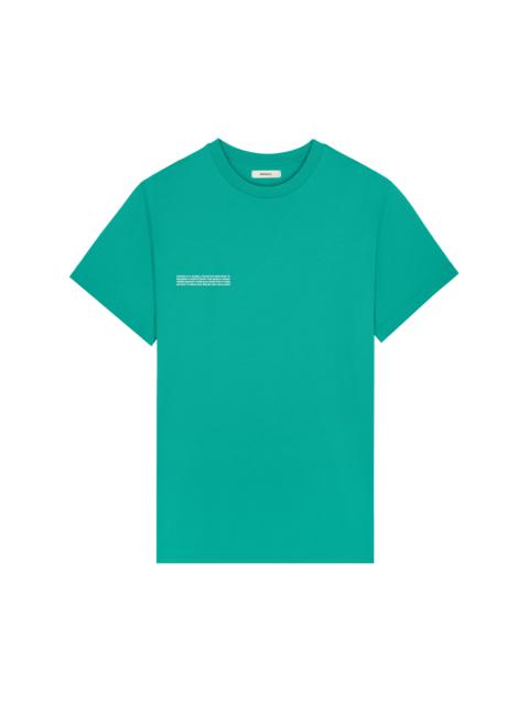 PANGAIA Womens 365 Midweight T-shirt - Malachite Green