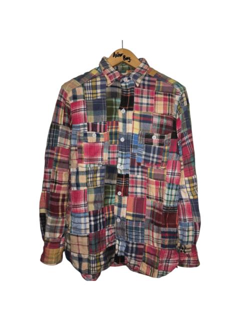 BEAMS PLUS Beams boy Patchwork Flannel