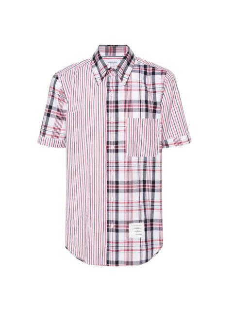 Thom Browne Straight Fit Button Down Shirt