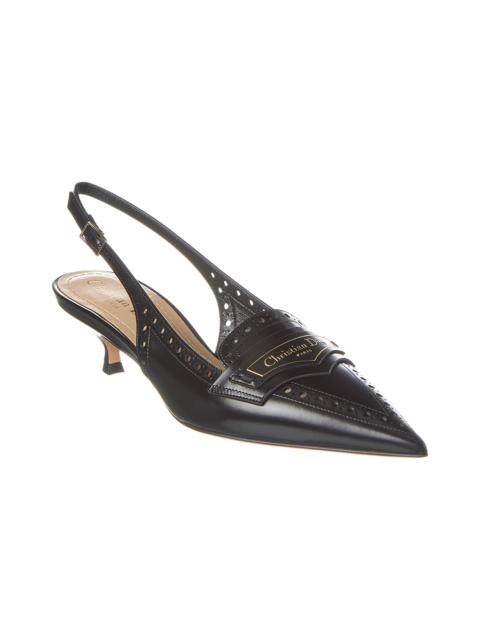 Dior Dior Boy Leather Slingback Pump