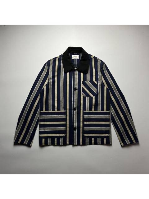 Acne Studios Acne Studios “Moss” PSS16 Striped Chore Jacket