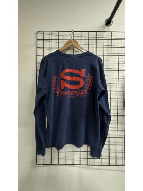 Stüssy Stussy big logo long sleeve tee shirt