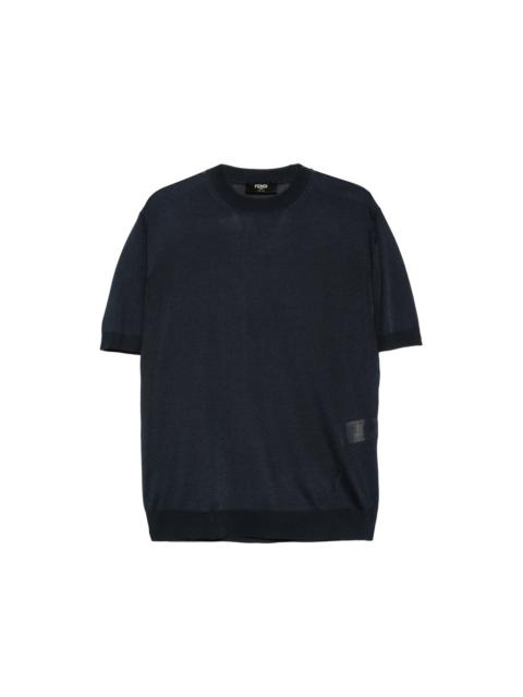 FENDI Fendi Blue T-Shirts & Vests - T-Shirts Men