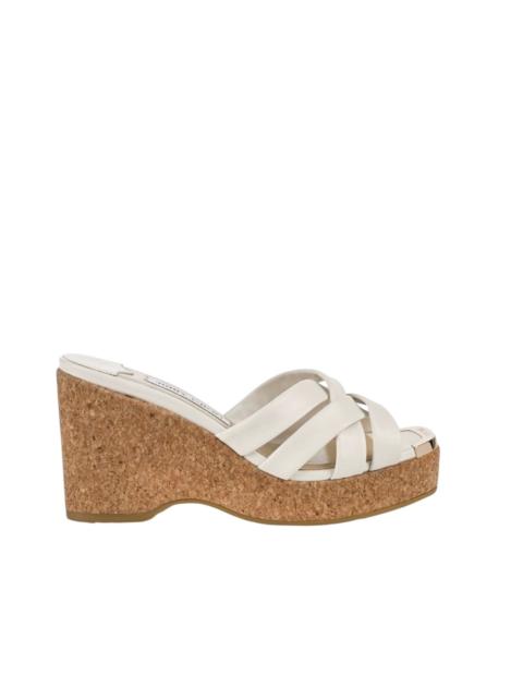 JIMMY CHOO Jimmy Choo Maribou 110 Wedges