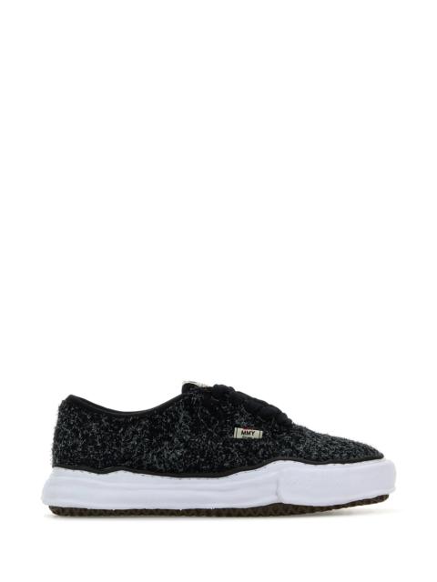 Maison MIHARAYASUHIRO Black fabric sneaker
