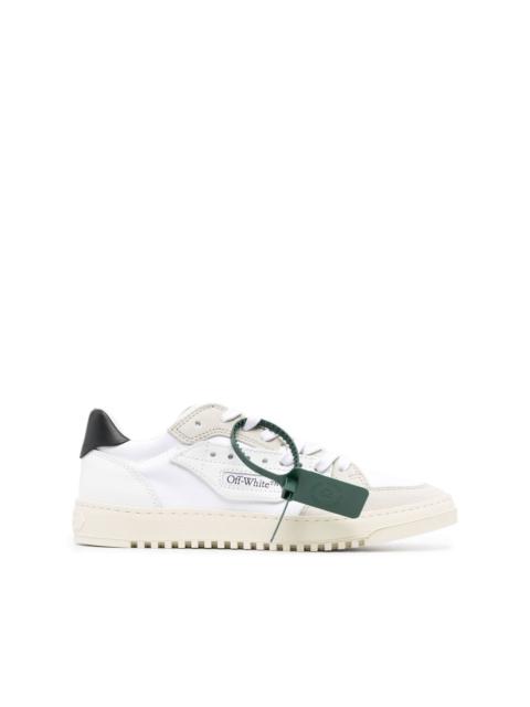 Off-White logo-patch lace-up sneakers