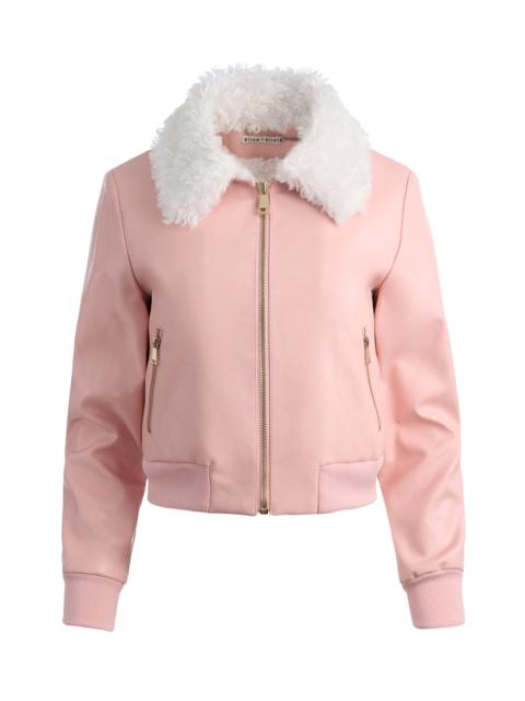 Alice + Olivia WILLARD VEGAN BOMBER
