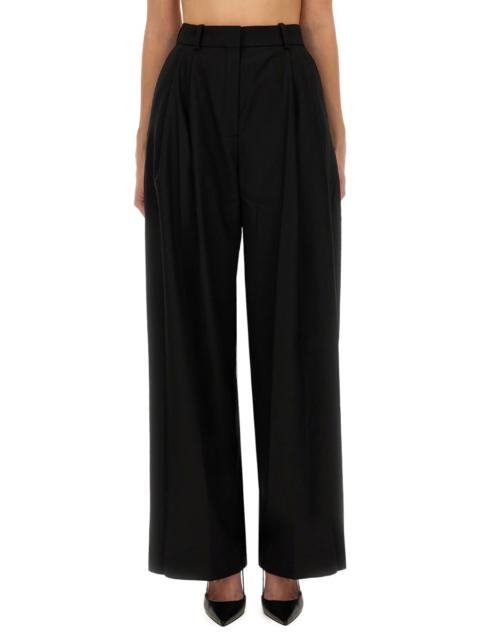 NINA RICCI VIRGIN WOOL WIDE PANTS