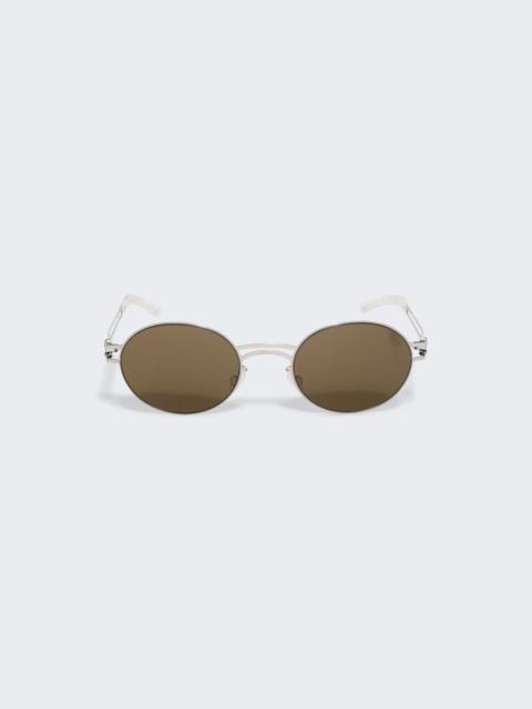 MYKITA Dada Sunglasses Shiny Silver