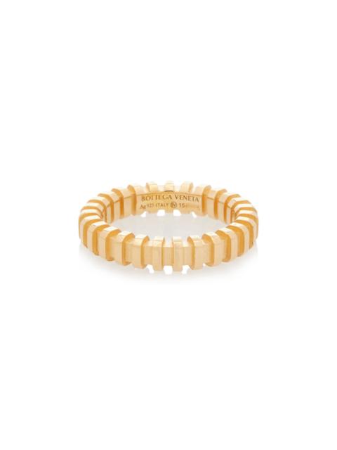 Bottega Veneta Gold-Plated Ring gold