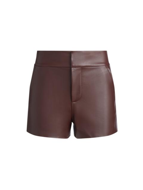 Alice + Olivia CADY LEATHER SHORT