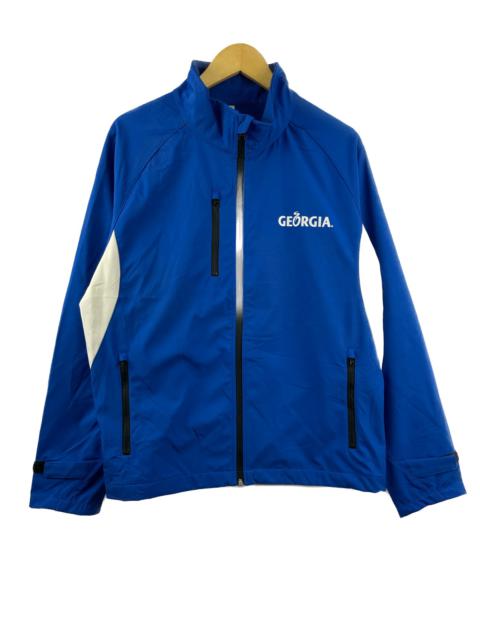 Other Designers Sportswear - Georgia Spellout Windbreaker Blue