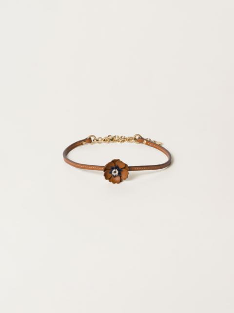 Miu Miu Leather choker