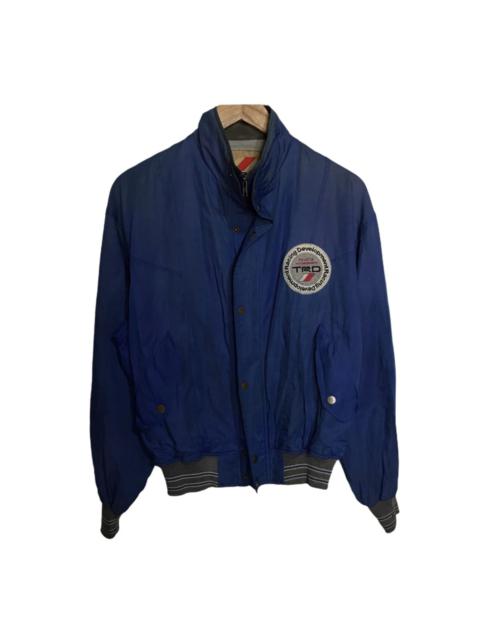 Sports Specialties - Vintage 90s toyota trd two tone blue bomber patches jacket