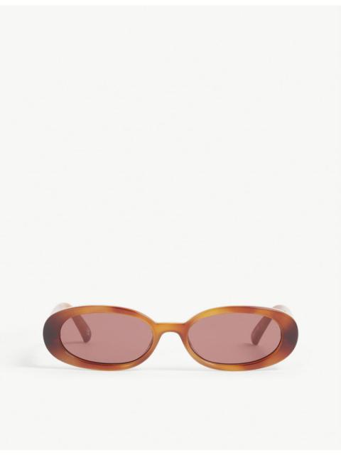 Le Specs LSP2202445 Outta Love oval-frame sunglasses