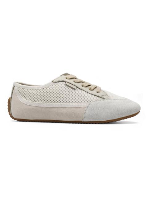 Bonnie Canvas and Suede Sneakers Ivory EU 38 US 8 – NWB $820