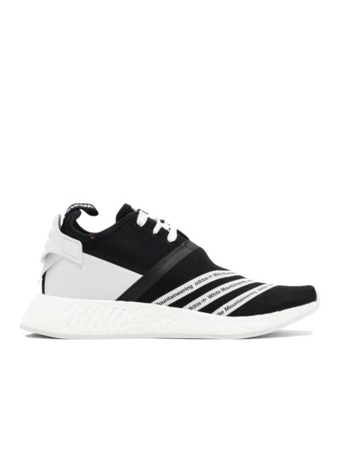 adidas WHITE MOUNTAINEERING X NMD_R2 PRIMEKNIT 'CORE BLACK'