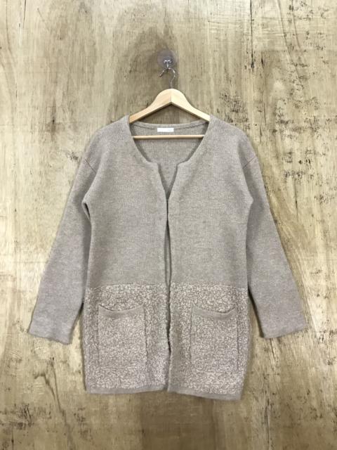 Other Designers Homespun Knitwear - Index Fur Buterfly Knit Cardigan