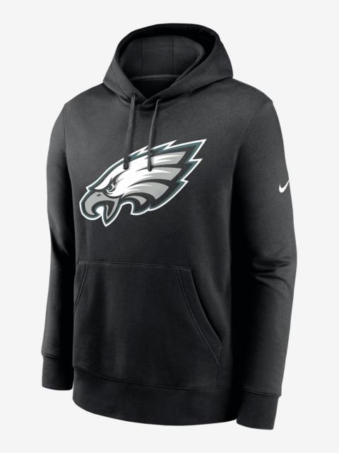 Nike Philadelphia Eagles Club Logo Men's Nike NFL Pullover Hoodie