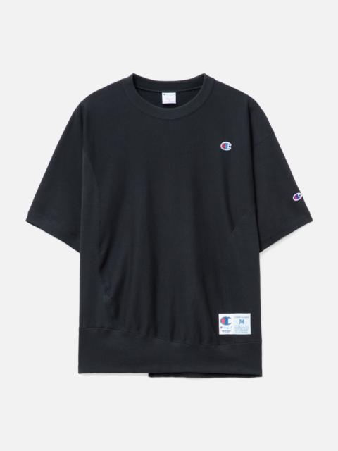 UNDERCOVER UNDERCOVER X CHAMPION COTTON FLEECE SWEATSHIRT PULLOVER