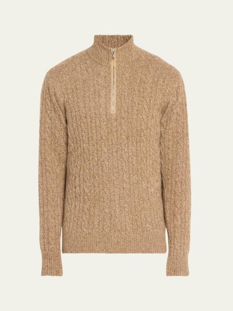 Cashmere Cable-Knit Sweater