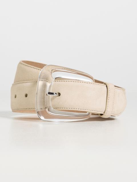 VERONICA BEARD Suede Resin Arch Belt