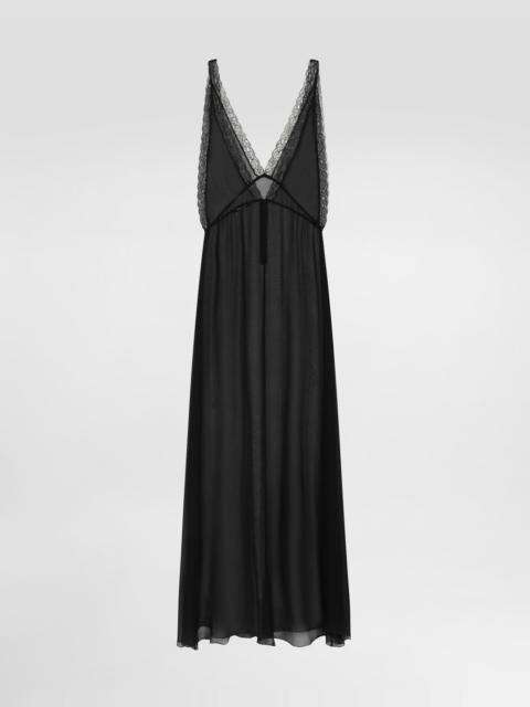 Dolce & Gabbana Long chiffon dress