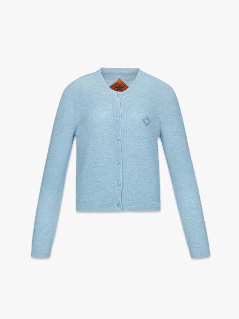 MCM Logo Patch Knit Cardigan